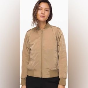 Lululemon non stop bomber jacket 6